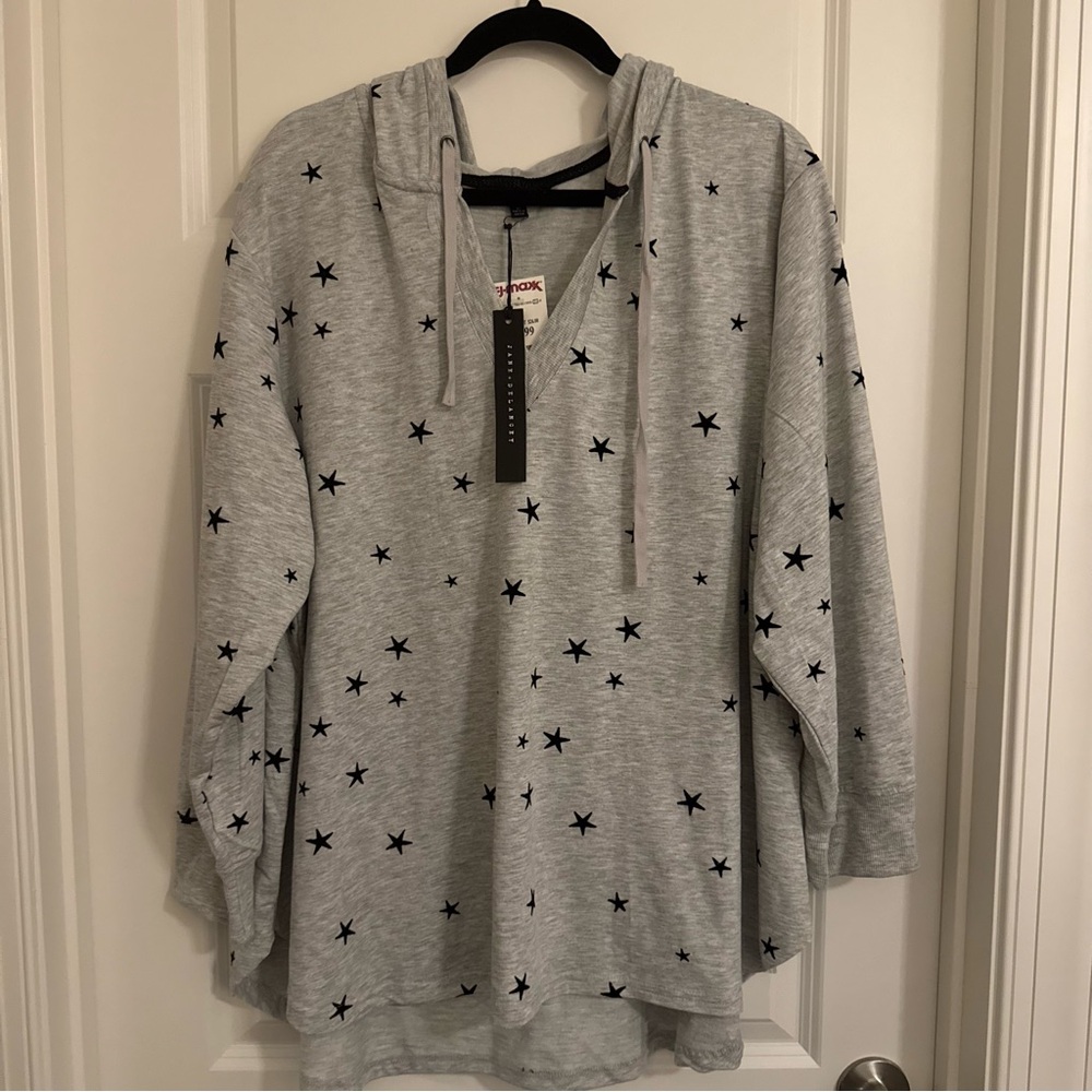 NWT Jane + Delancey Star Hoodie